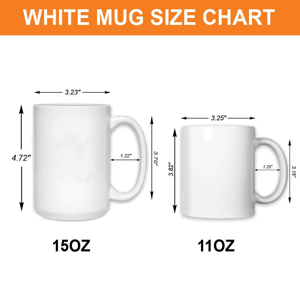 Police Badge White Ceramic Mug