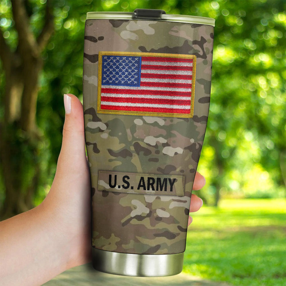 Military Camo Tumbler