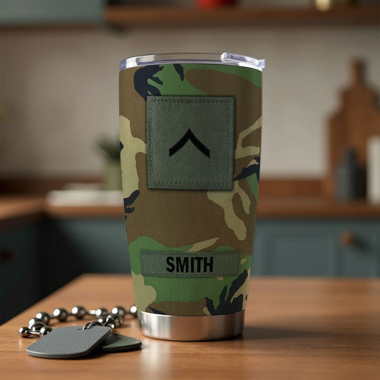 Military Camo Tumbler