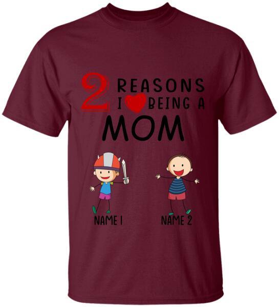 Reasons I Love Beeng A... Customizable Shirts - Milaste
