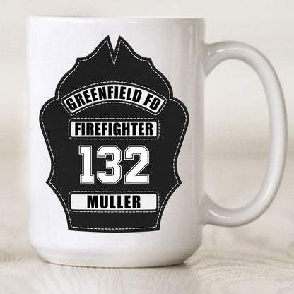 Firefighter Personalized Mug