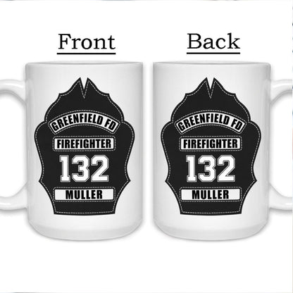 Firefighter Personalized Mug