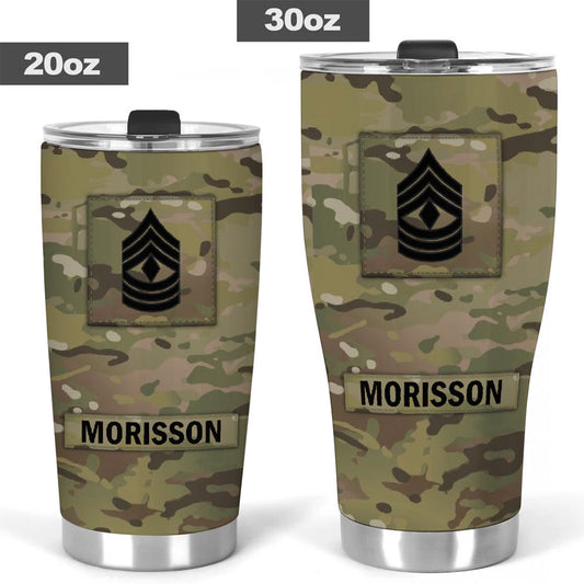 Military Camo Tumbler
