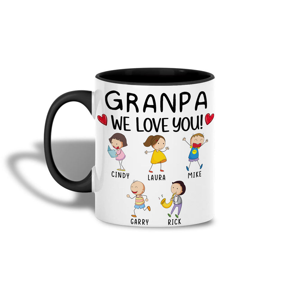 We Love You Personalized Mug
