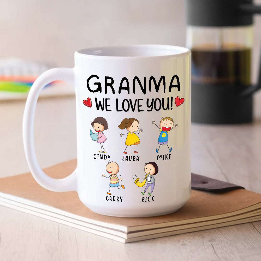 We Love You Personalized Mug