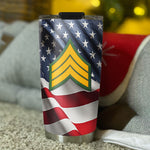 Military Rank Insignia Tumbler