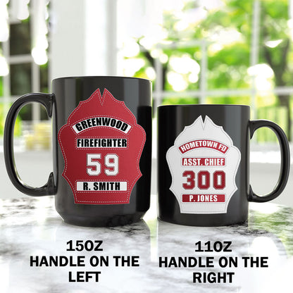 Firefighter Personalized Mug
