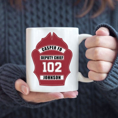 Firefighter Personalized Mug