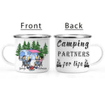 Camping Partners For Life Customizable Camp Mug - Milaste