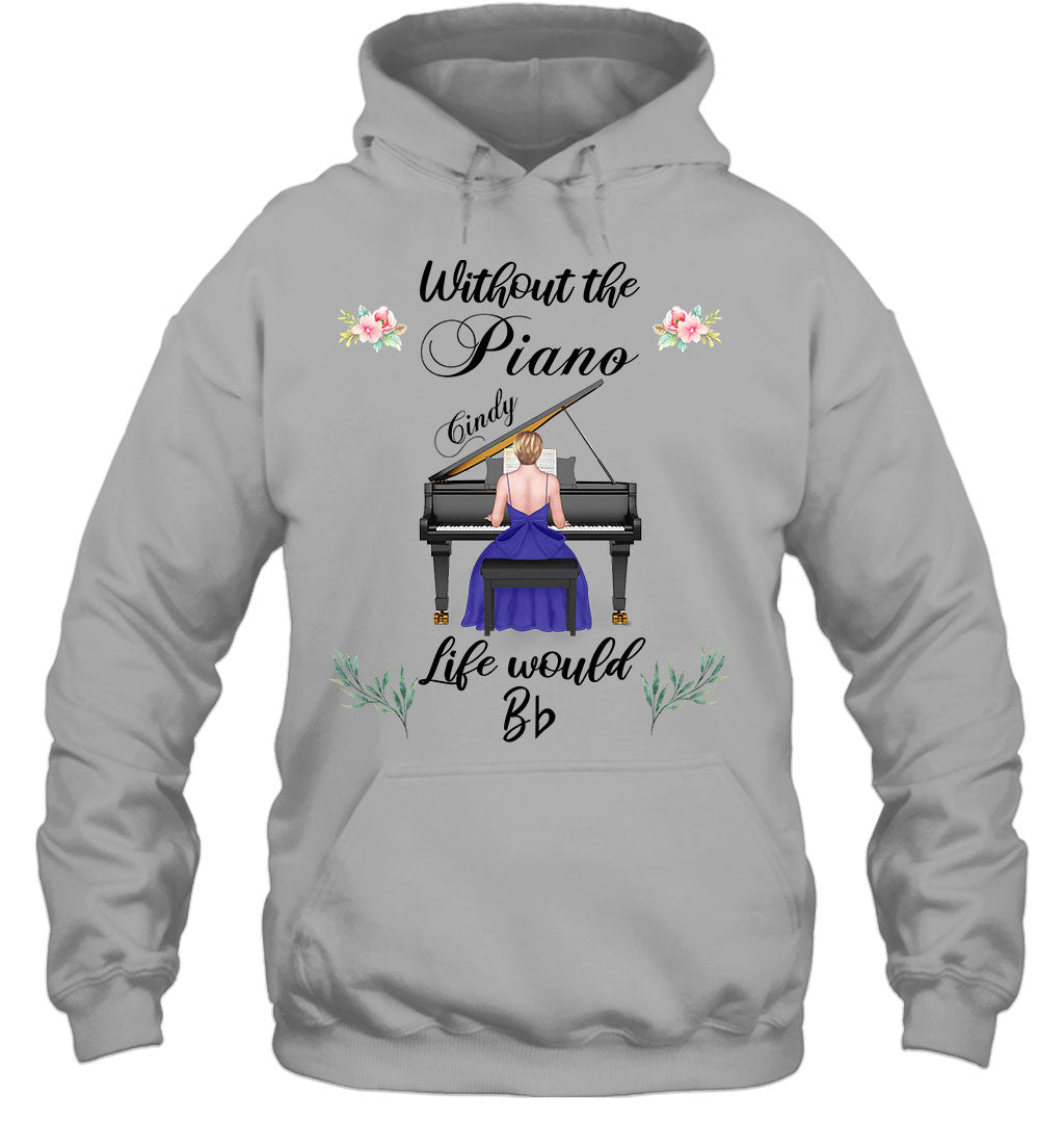 Female Piano Player Personalized Shirts