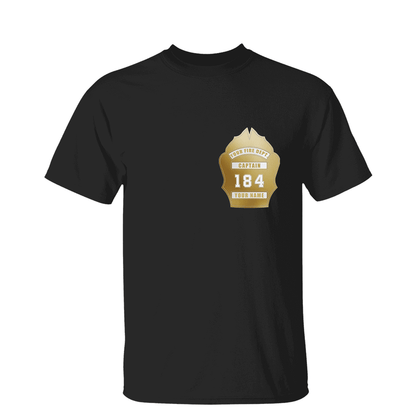 Firefighter Helmet Shield Customizable Shirts - Milaste