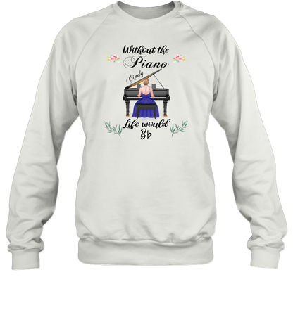 Female Piano Player Personalized Shirts